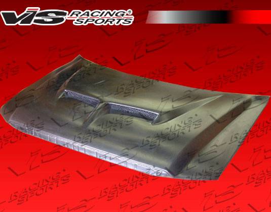 VIS Racing - Ford F150 VIS Racing Fiberglass Outlaw Type 2 Hood - 04FDF152DOL2-010