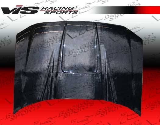 VIS Racing - Ford F150 VIS Racing ZD Black Carbon Fiber Hood - 04FDF152DZD-010C
