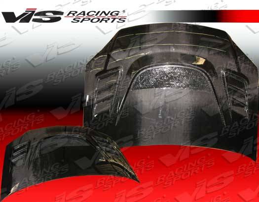 VIS Racing - Mazda 3 4DR VIS Racing G Speed Black Carbon Fiber Hood - 04MZ34DGS-010C
