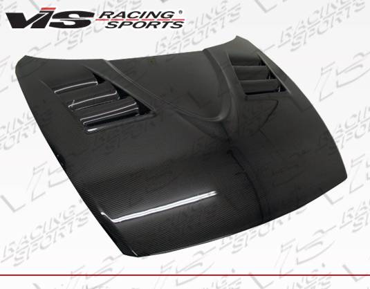 Mazda RX-8 VIS Racing V-Speed Carbon Fiber Hood - 04MZRX82DVSP-010C
