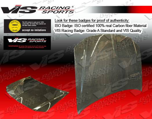 VIS Racing - Dodge Magnum VIS Racing OEM Black Carbon Fiber Hood - 05DGMAG4DOE-010C