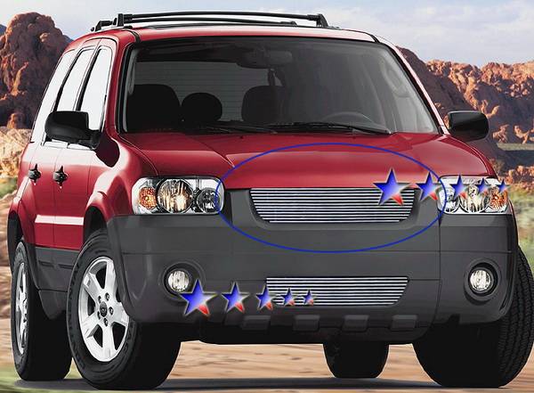 APS - Ford Escape APS Billet Grille - Upper - Stainless Steel - F85107S