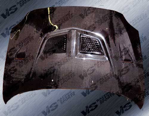 VIS Racing - Scion tC VIS Racing EVO Black Carbon Fiber Hood - 05SNTC2DEV-010C