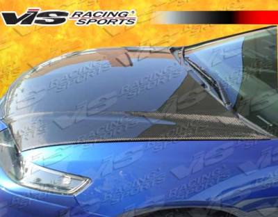 VIS Racing - Acura TSX VIS Racing OEM Black Carbon Fiber Hood - 06ACTSX4DOE-010C