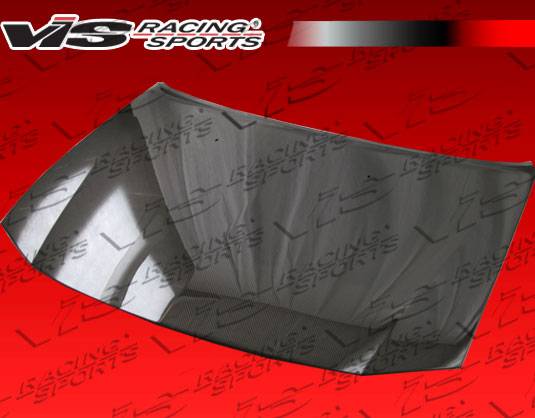 VIS Racing - Dodge Charger VIS Racing OEM Black Carbon Fiber Hood - 06DGCHA4DOE-010C