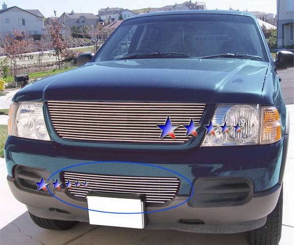 APS - Ford Explorer APS Billet Grille - Bumper - Stainless Steel - F85332S