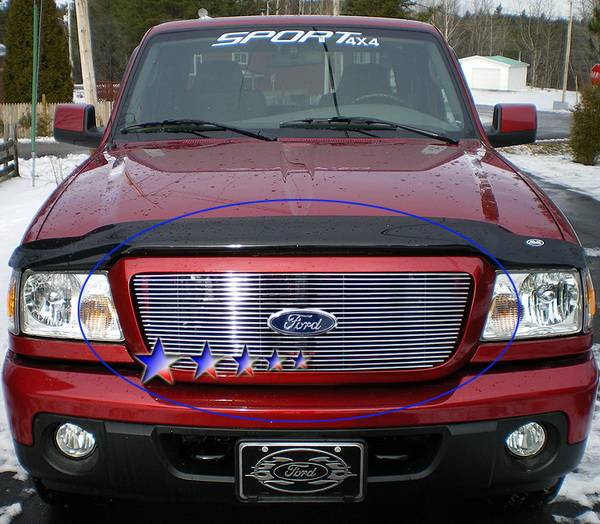 APS - Ford Ranger APS Billet Grille - Upper - Aluminum - F85342A