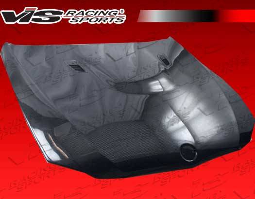 VIS Racing - BMW 3 Series VIS Racing OEM Black Carbon Fiber Hood - 07BME92M32DOE-010C
