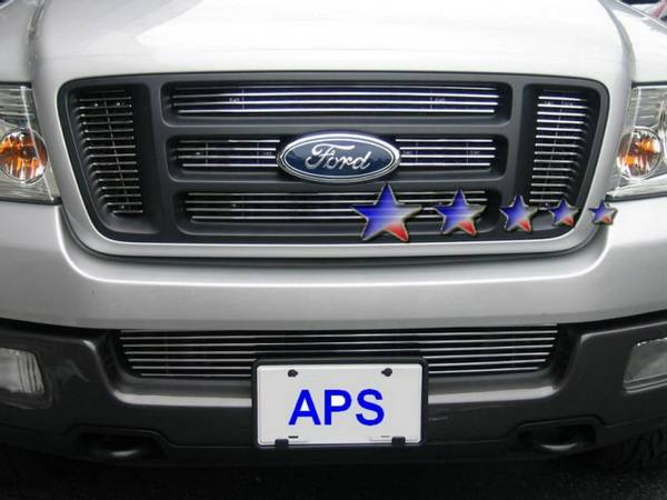 APS - Ford F150 APS Billet Grille - Bumper - Aluminum - F85351A