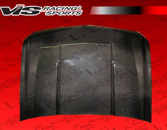 VIS Racing - Chevrolet Aveo VIS Racing OEM Black Carbon Fiber Hood - 07CHAVE4DOE-010C
