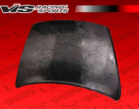 VIS Racing - Dodge Caliber VIS Racing OEM Black Carbon Fiber Hood - 07DGCAL4DOE-010C