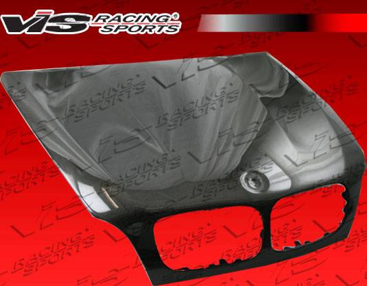 VIS Racing - BMW X6 VIS Racing OEM Black Carbon Fiber Hood - 08BME714DOE-010C
