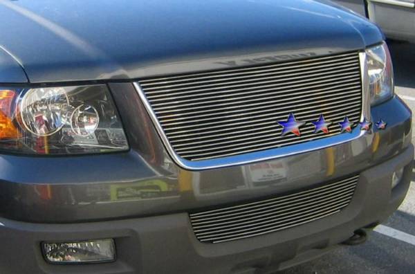 APS - Ford Expedition APS Billet Grille - Upper - Aluminum - F85372A