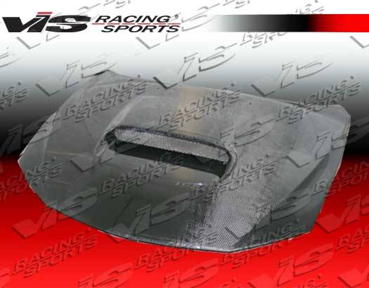 VIS Racing - Subaru WRX VIS Racing STI Carbon Fiber Hood - 08SBWRX4DSTI-010C