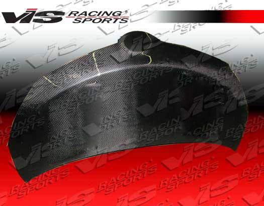 VIS Racing - Scion xD VIS Racing OEM Black Carbon Fiber Hood - 08SNXD4DOE-010C