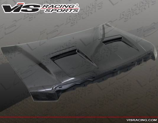 VIS Racing - Ford F150 VIS Racing DS Black Carbon Fiber Hood - 09FDF152DDS-010C