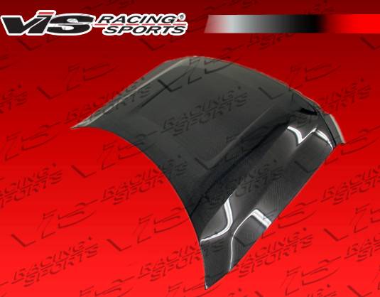 VIS Racing - Ford F150 VIS Racing OEM Black Carbon Fiber Hood - 09FDF152DOE-010C