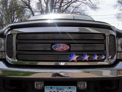 APS - Ford F250 APS Billet Grille - Upper - Aluminum - F85399A