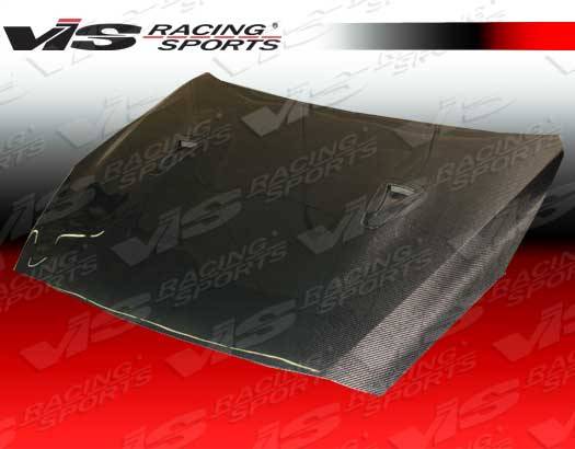 VIS Racing - Nissan Skyline VIS Racing OEM Black Carbon Fiber Hood - 09NSR352DOE-010C