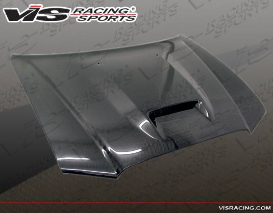 VIS Racing - Dodge Charger VIS Racing SRT Black Carbon Fiber Hood - 11DGCHA4DSRT-010C