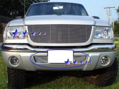 APS - Ford Ranger APS Billet Grille - Bumper - Aluminum - F85434A