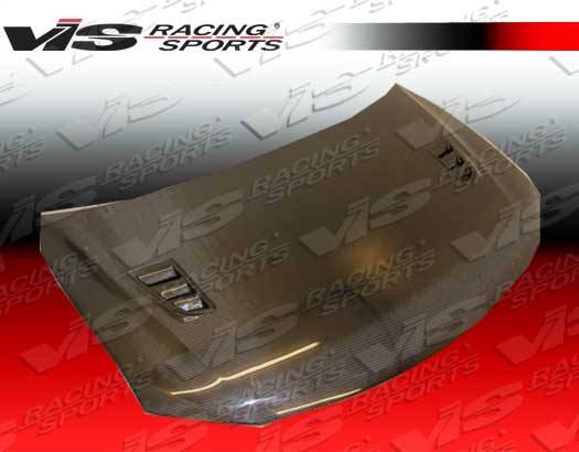 VIS Racing - Scion tC VIS Racing RR Black Carbon Fiber Hood - 11SNTC2DRR-010C