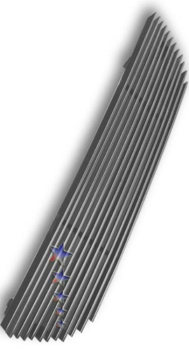 APS - Ford Ranger APS Billet Grille - Bumper - Aluminum - F85435A