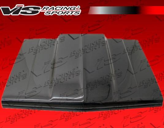 VIS Racing - Chevrolet S10 VIS Racing OEM Black Carbon Fiber Hood - 82CHS102DCI-010C