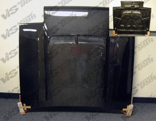 VIS Racing - Toyota Corolla VIS Racing JB Black Carbon Fiber Hood - 84TYCOR2DJB-010C