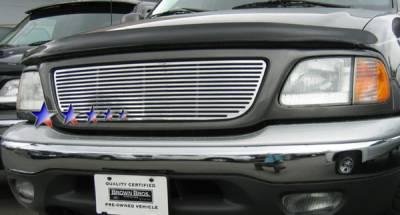 APS - Ford F150 APS CNC Grille - Honeycomb without Logo Opening - Upper - Aluminum - F95712A