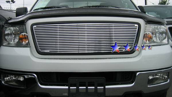 APS - Ford F150 APS CNC Grille - Honeycomb without Logo Opening - Upper - Aluminum - F95725A