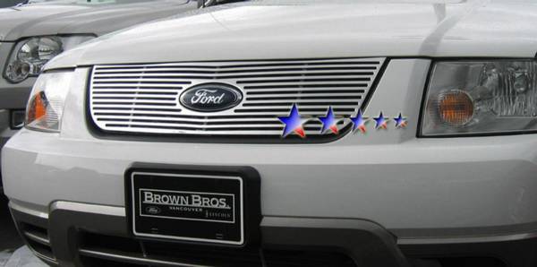 APS - Ford Freestyle APS CNC Grille - Upper - Aluminum - F95759A