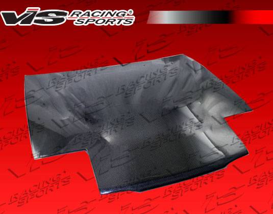 VIS Racing - Mitsubishi Eclipse VIS Racing OEM Black Carbon Fiber Hood - 90MTECL2DOE-010C
