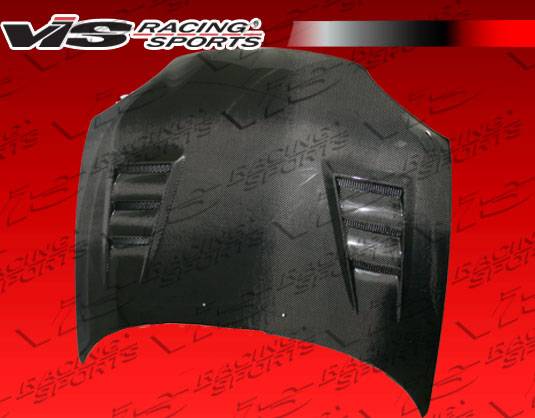 VIS Racing - Mazda MX3 VIS Racing Terminator Black Carbon Fiber Hood - 90MZMX32DTM-010C