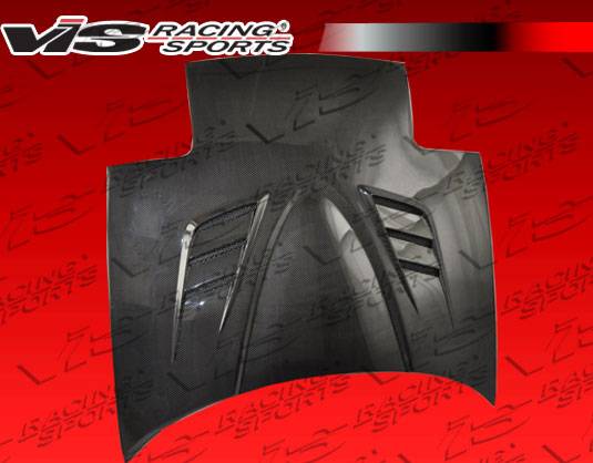 VIS Racing - Mazda Miata VIS Racing V Speed Black Carbon Fiber Hood - 90MZMX52DVSP-010C
