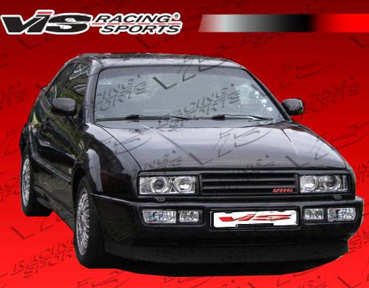 VIS Racing - Volkswagen Corrado VIS Racing OEM Black Carbon Fiber Hood - 90VWCOR2DOE-010C