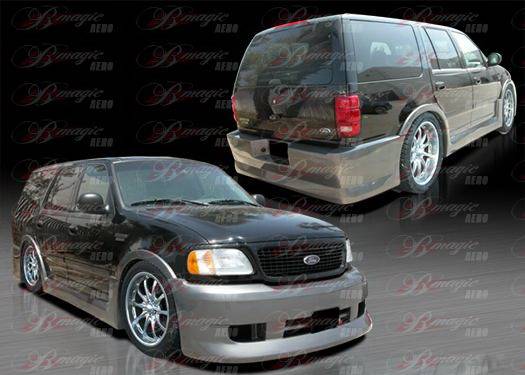 AIT Racing - Ford Expedition AIT Racing Presidente Style Body Kit - FE97BMPRECK