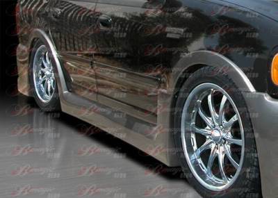 AIT Racing - Ford Expedition BMagic Presidente Series Side Skirts - FE97BMPRESS