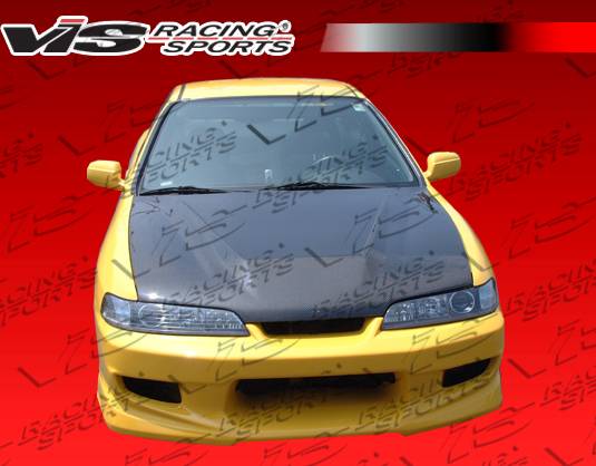 VIS Racing - Acura Integra VIS Racing OEM Black Carbon Fiber Hood - 94ACITR2DOE-010C