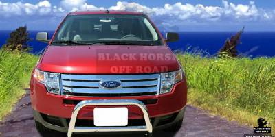 Black Horse - Ford Edge Black Horse Bull Bar Guard