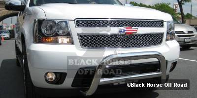 Black Horse - Cadillac Escalade Black Horse Bull Bar Guard