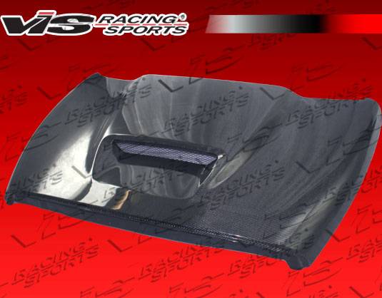 VIS Racing - Dodge Ram VIS Racing SRT Black Carbon Fiber Hood - 94DGRAM2DSRT-010C