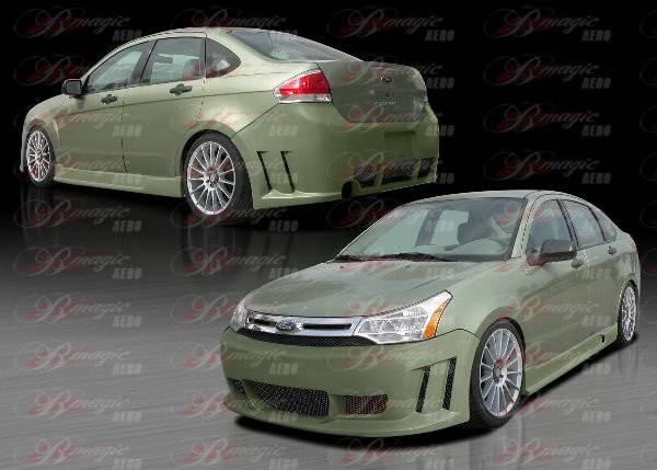 AIT Racing - Ford Focus AIT Racing Max Style Body Kit - FF08BMMAXCK