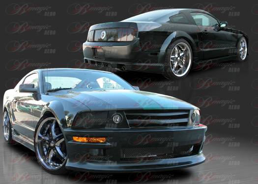 AIT Racing - Ford Mustang AIT Racing Stallion II Style B-Magic Complete Body Kit - FM05BMSTL2CK