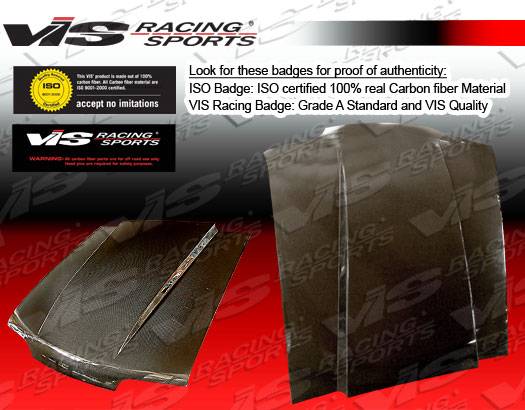 VIS Racing - GMC Jimmy VIS Racing Fiberglass Ram Air Hood - 95GMJIM2DRAM-010