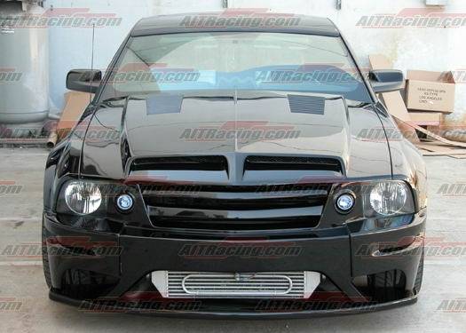 AIT Racing - Ford Mustang BMagic Type-E FRP Hood - FM05BMTEFH
