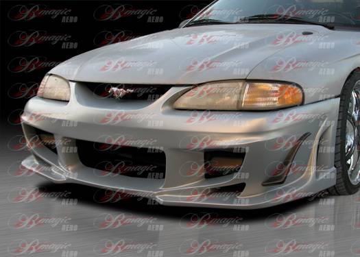 AIT Racing - Ford Mustang AIT Racing Vascious Style B-Magic Front Bumper - FM94BMVASFB