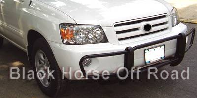 Black Horse - Toyota Highlander Black Horse Front Runner Guard