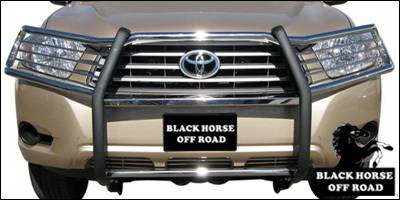 Black Horse - Toyota Highlander Black Horse Push Bar Guard