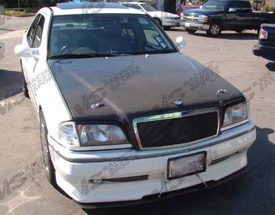 VIS Racing - Mercedes-Benz E Class VIS Racing OEM Black Carbon Fiber Hood - 96MEW2104DOE-010C